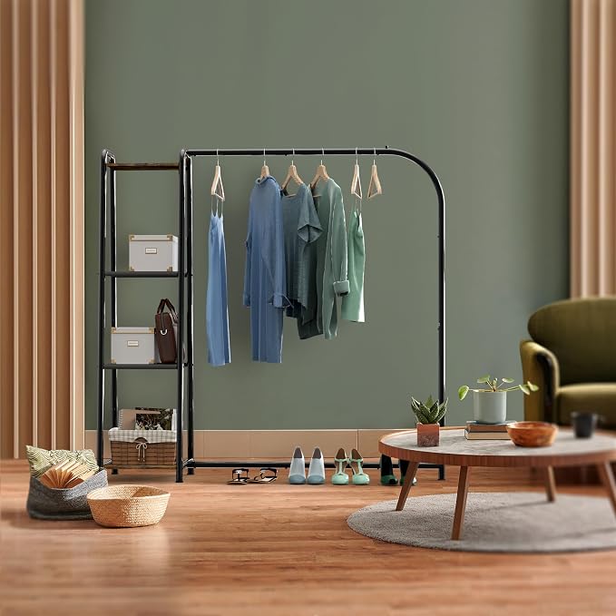 Simple Houseware Heavy Duty Clothing Garment Rack - Image 5