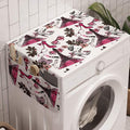 Lunarable France Washing Machine Organizer, Feminine Items by Lunarable
