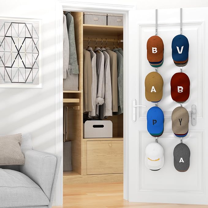 HapiRm Over Door Hat Rack - Image 6