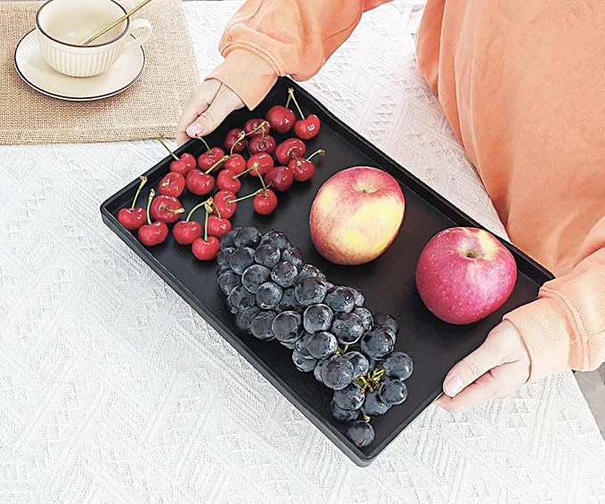 Black Serving Tray for Serving Accessory, Perfume and Display Use. - Image 4