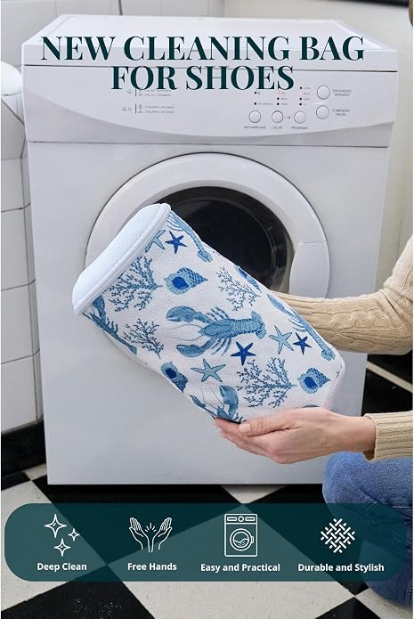 Bluehome Shoe Washing Machine Bags – Protective Mesh Laundry Bags - Image 2