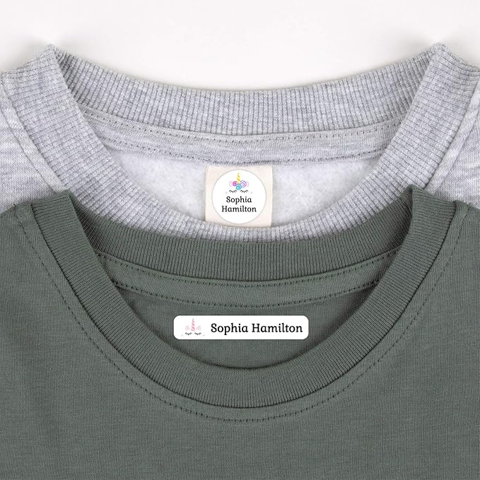 Name Bubbles - Custom Name Tags - Personalized Daycare, & Camp Labels, Iron-On - Image 2