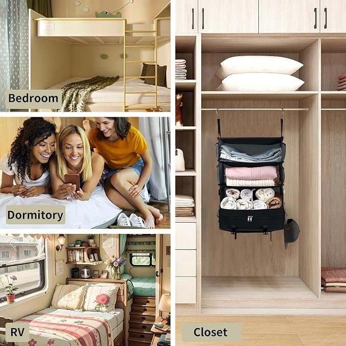 Bukere Hanging Travel Packing Shelves - Image 9