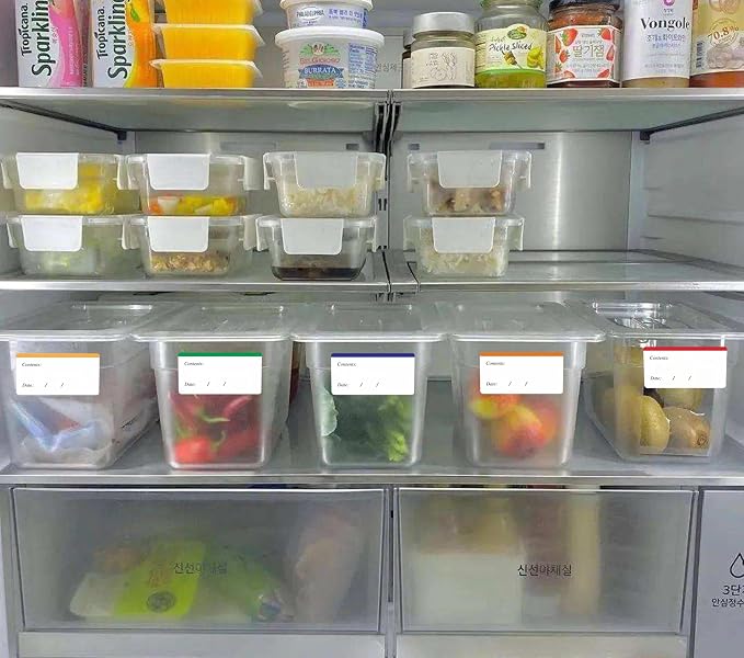 Hybsk Removable Freezer Labels Easy Peel Off - Image 5