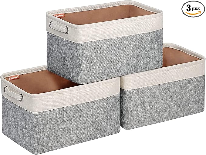Kntiwiwo Foldable Storage Bin Collapsible Fabric Storage Basket Cube by Kntiwiwo