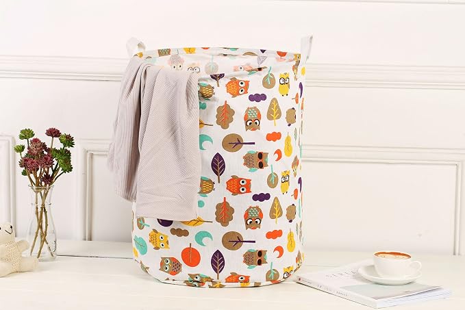 Merdes 19.7’’ Waterproof Foldable Laundry Hamper, Dirty Clothes Laundry Basket - Image 2