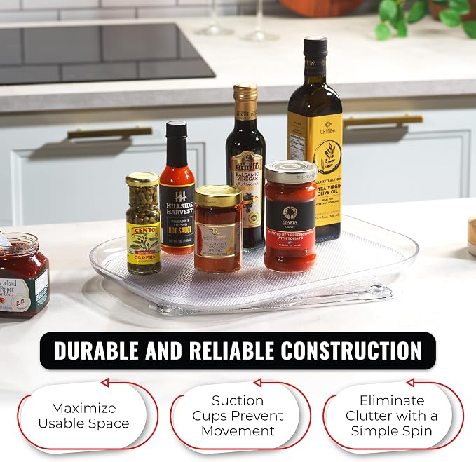 Oizeir Refrigerator Lazy Susan - Image 5