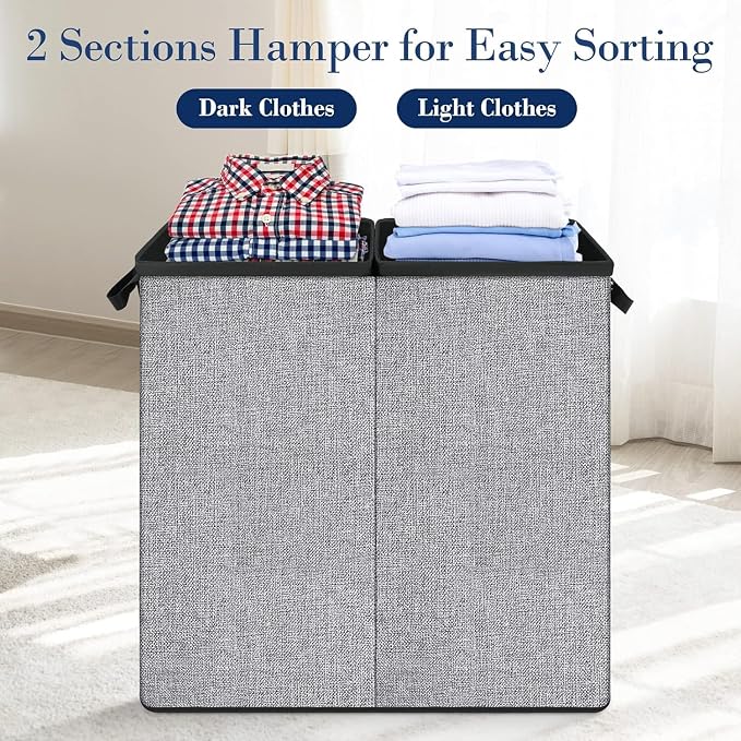 150L Extra Large Laundry Hamper - Image 3