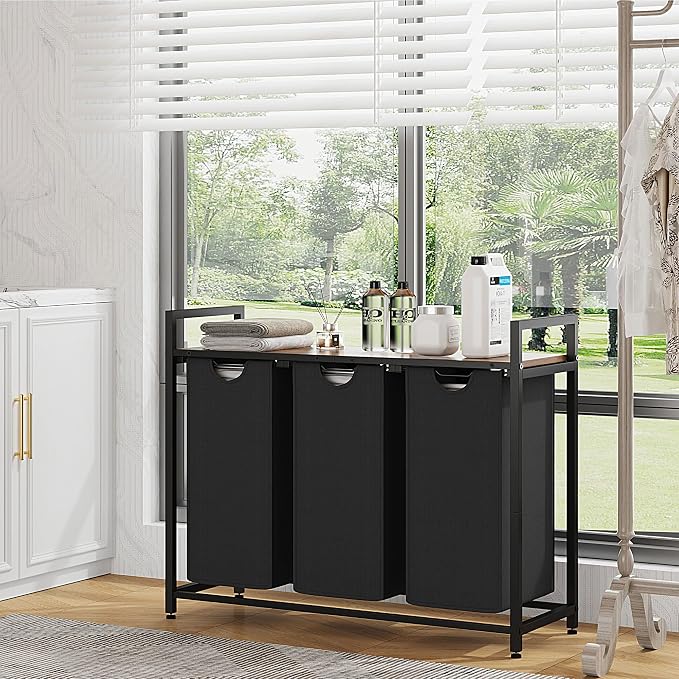 Laundry Hamper, Laundry Basket, Laundry Sorter - Image 7