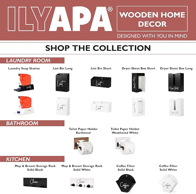 Ilyapa Wooden Laundry Pedestal, Detergent Holder - Image 6