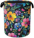 Vintage Spring Floral Laundry Hamper by Unknown