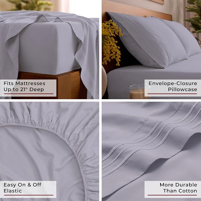Mellanni Queen Sheet Set - Image 5