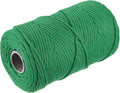 MECCANIXITY Cotton Rope Twisted Braided Twisted Single Strand Cord, Fresh Green by MECCANIXITY