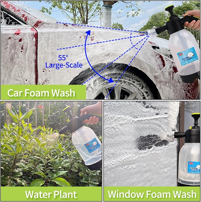 BEARFORCE Hand Pump Foaming Sprayer Pressure Foam Water Sprayer, Pressurized - Image 8