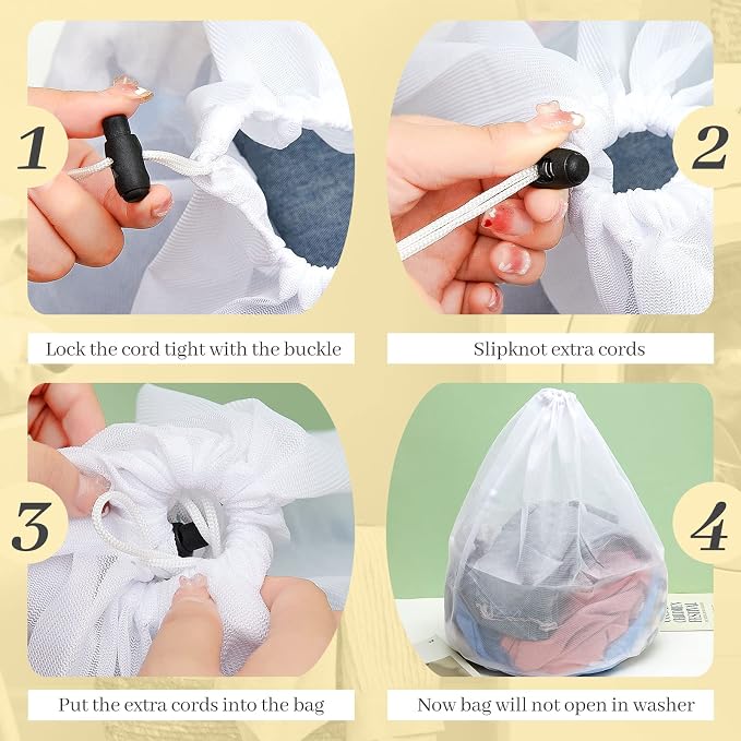 18 Pcs 24 * 32 Inches Fine Mesh Laundry Bag - Image 3