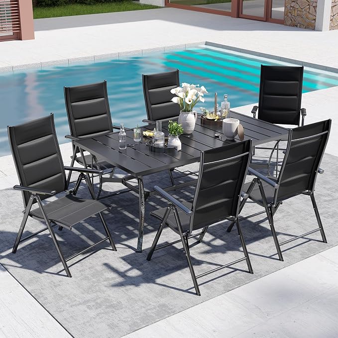 7-Piece Outdoor Dining Set by BUPPLEE