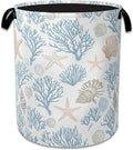 Starfish Coral Shells Laundry Hamper by Unknown