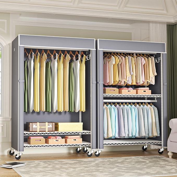 FUTASSI White Clothing Rack - Image 4