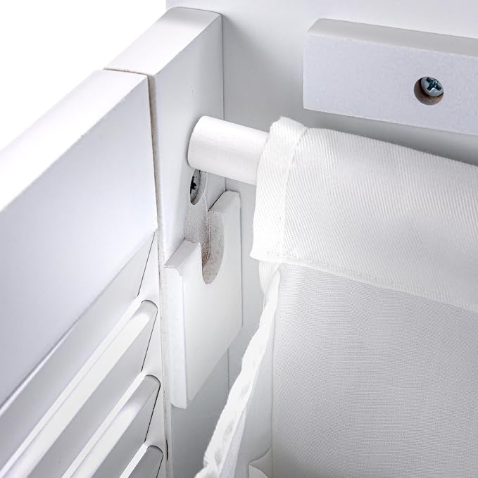 Household Essentials Single Load Hamper Cabinet Seat - Image 9