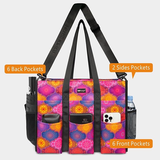 TOPDesign Utility Water Resistant Tote Bag - Image 4