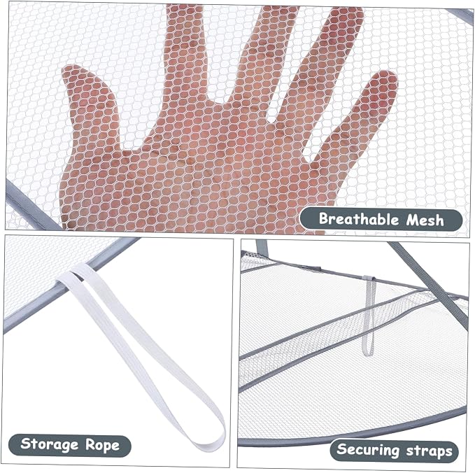PRETYZOOM Multi-Functional Breathable Mesh Drying Rack Flat Clothes Dryer - Image 7