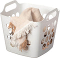Flexible Plastic Laundry Basket by Basicwise