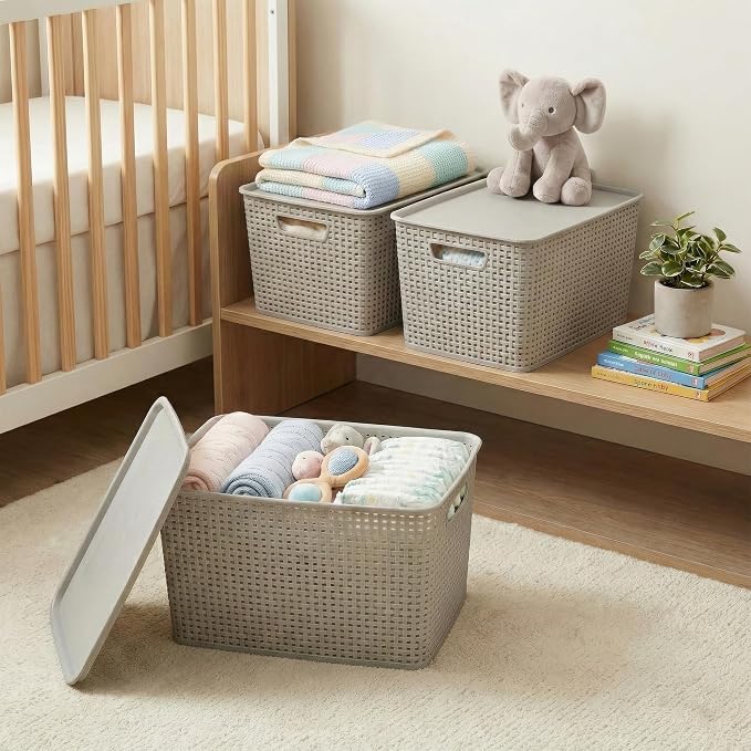 BINO | Plastic Storage Baskets - Image 3