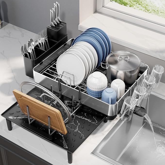 Dish Drying Rack for Kitchen Counter - Image 7