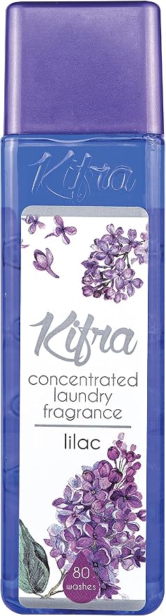 KIFRA Lilac Concentrated Laundry Fragrance 6.76 Fl Oz 200ml 80 Washing Cycles by KIFRA