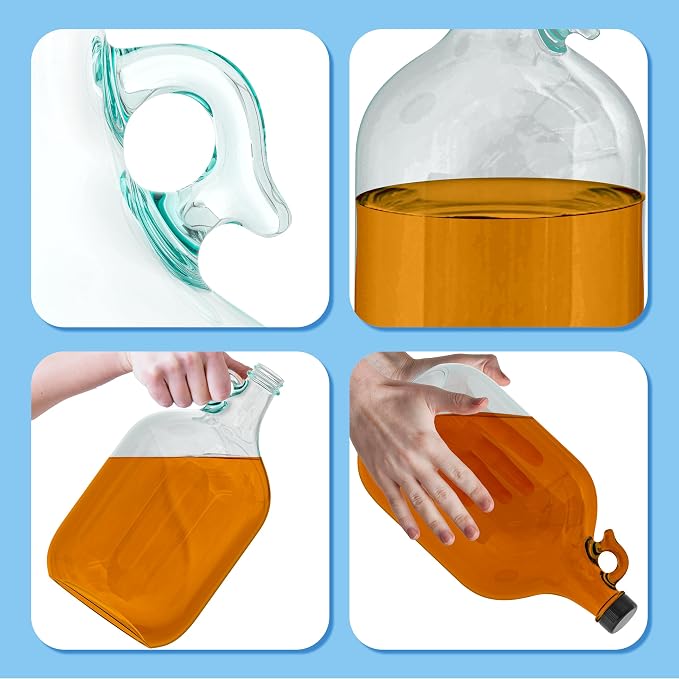 Skywin 1 Gallon Glass Jar with Lid - Image 4