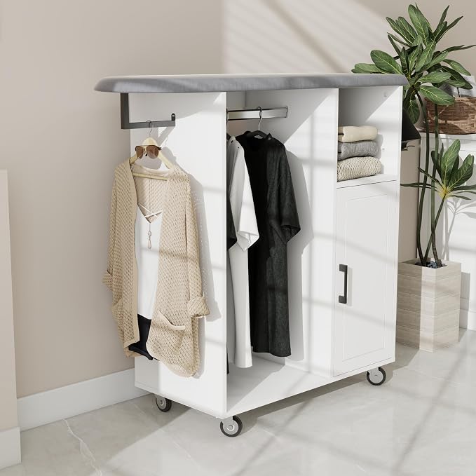 Rolling Ironing Board Cart - Image 3