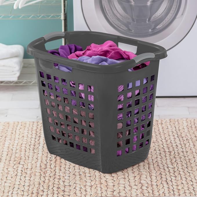 Sterilite 4-Pack 2.1 Bushel Ultra Easy Carry Hamper, Laundry Basket Organizer - Image 5