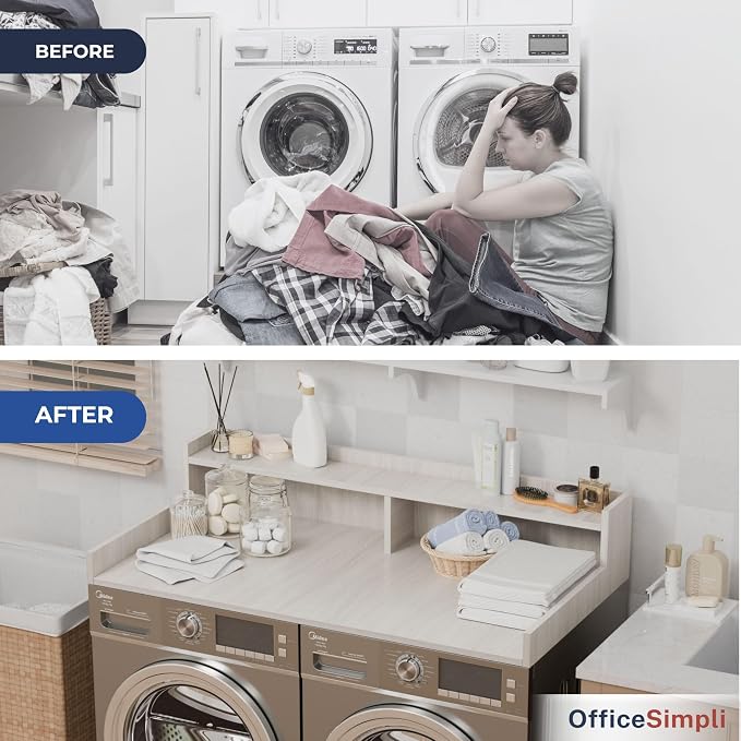 OfficeSimpli Large Washer Dryer Countertop - Image 7