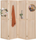 Bonnlo 4 Panel Pegboard Freestanding, 5 FT Portable Display Board Organizer by Bonnlo