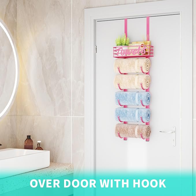 HapiRm Towel Racks for Bathroom Storage - Image 4