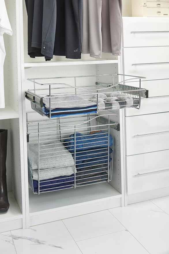 REV-A-SHELF 24" W Closet Basket - Image 8