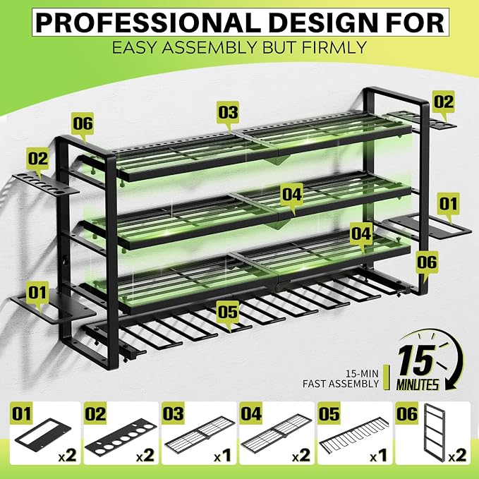 Power Tool Organizer Wall Mount - Image 5