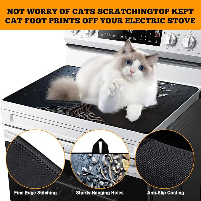 Multi-Design Stove Top Cover for Glass/Electric Stoves - Image 4