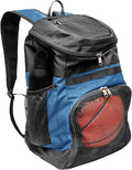 Basketball Backpack with Ball Compartment by Xelfly