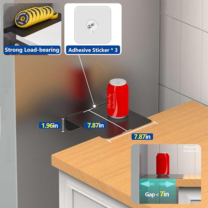 Metal Kitchen Refrigerator Gap Partition Countertop Gap Extension Board - Image 2