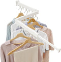 Clothes Drying Rack Wall Mounted, Laundry Drying Rack Collapsible, Space Saving by RFOUO