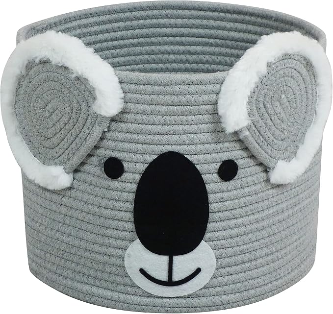 T&T Homewares Koala Storage Basket Medium Size, Nursery & Kids Room by TTHomewares