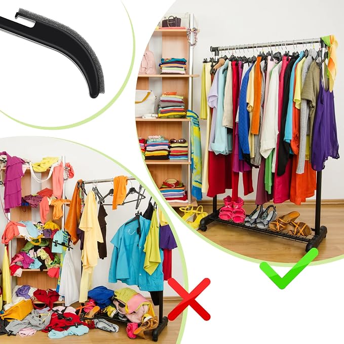 Chengu 400 Count Hanger Grips Self Sticking Foam Protection Strips Adhesive - Image 5