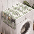 Ambesonne Tree Washing Machine Organizer, Swirled Lines Design Abstract Botany by Ambesonne