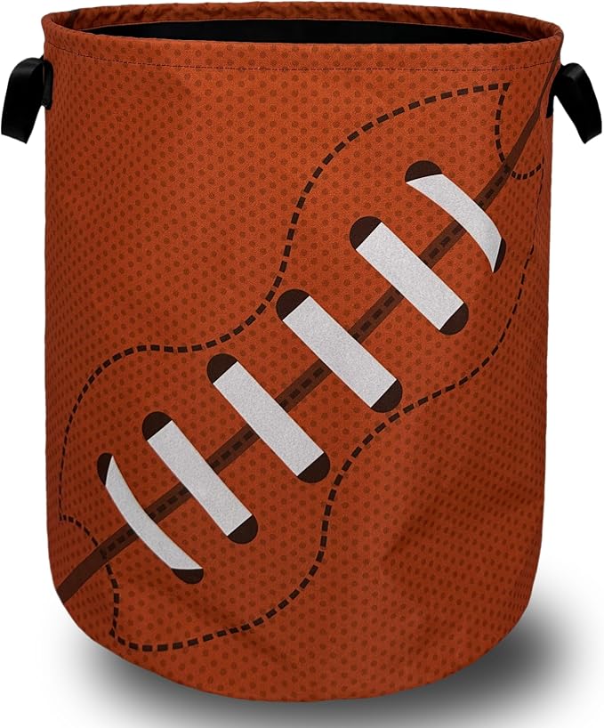 Football Laundry Basket Foldable by SELIONLIKN