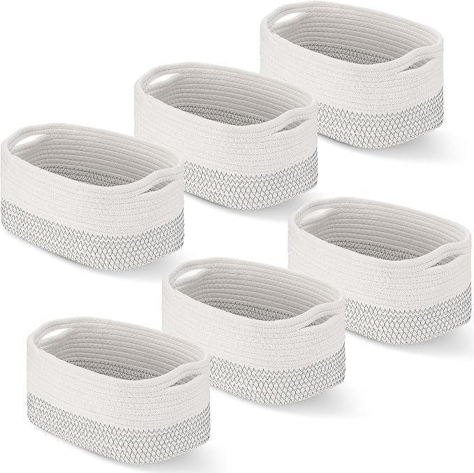 Sawysine 6 Pcs Storage Baskets Bulk by Sawysine