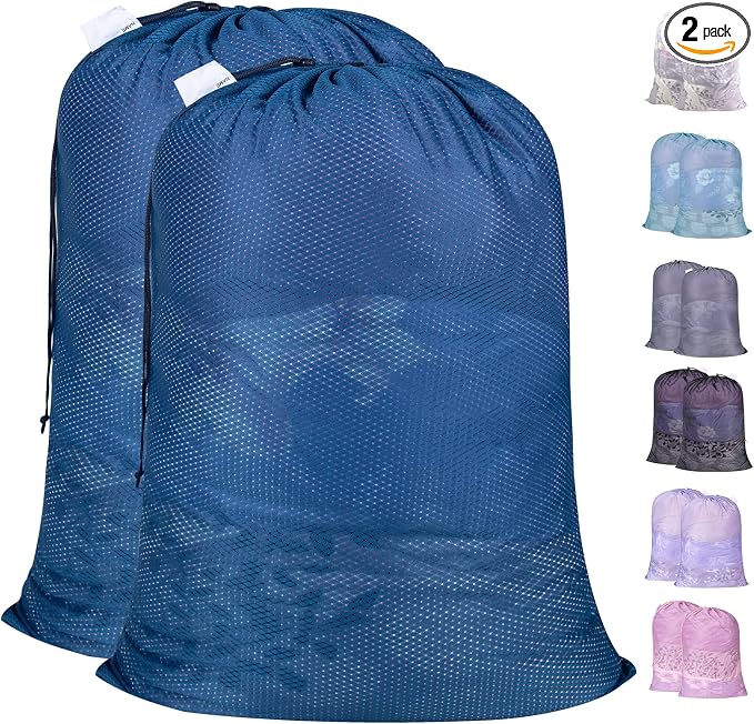 Polecasa Heavy Duty Extra Large Mesh Laundry Bags by Polecasa
