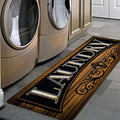 Pauwer Laundry Room Rug Runner 20"x60" Waterproof Rubber Laundry Mat Non Slip by Pauwer