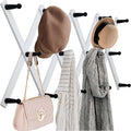 WEBI Accordion Wall Hanger, Expandable Wooden Hat Rack by WEBI