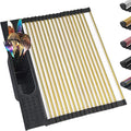Berglander Gold Dish Drying Rack Over The Sink, L17.5*W 15" Rollable Tianium by Berglander